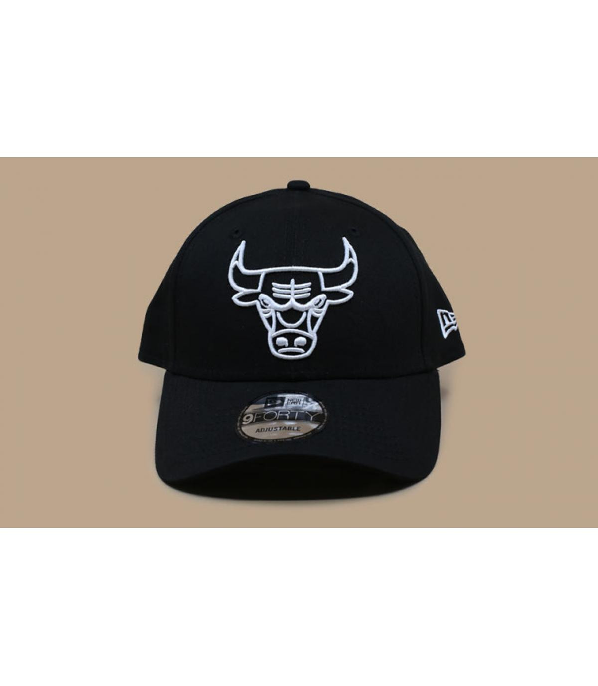 Cap NBA League Ess 940 Bulls black white
